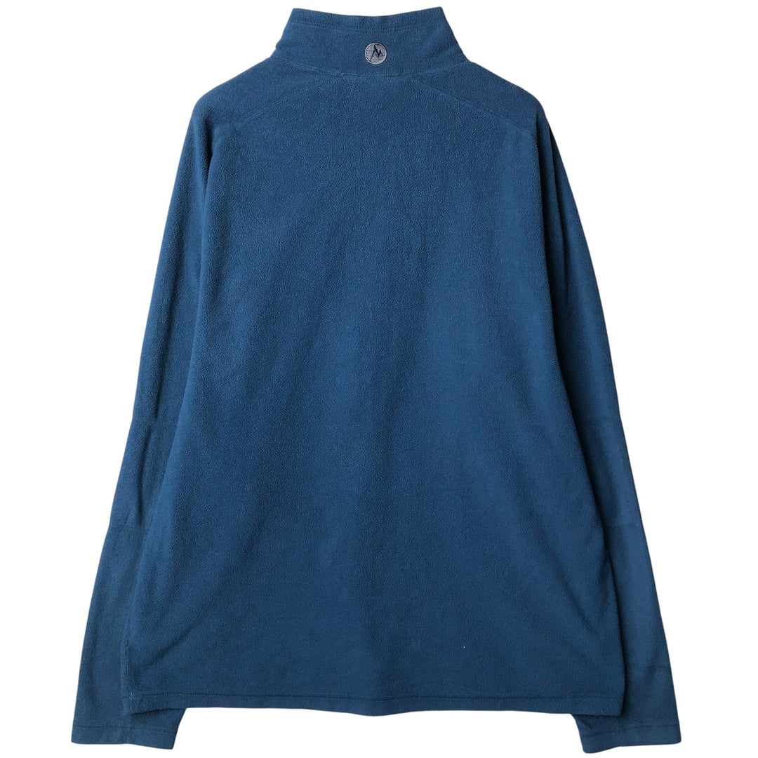 Marmot Half-Zip Fleece Pullover, Men's XL polyester blue type Vintage Second Hand