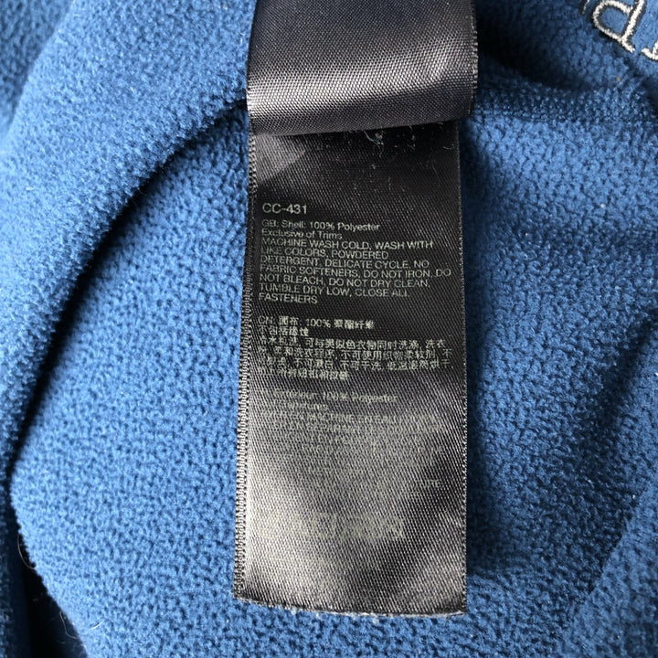 Marmot Half-Zip Fleece Pullover, Men's XL polyester blue type Vintage Second Hand