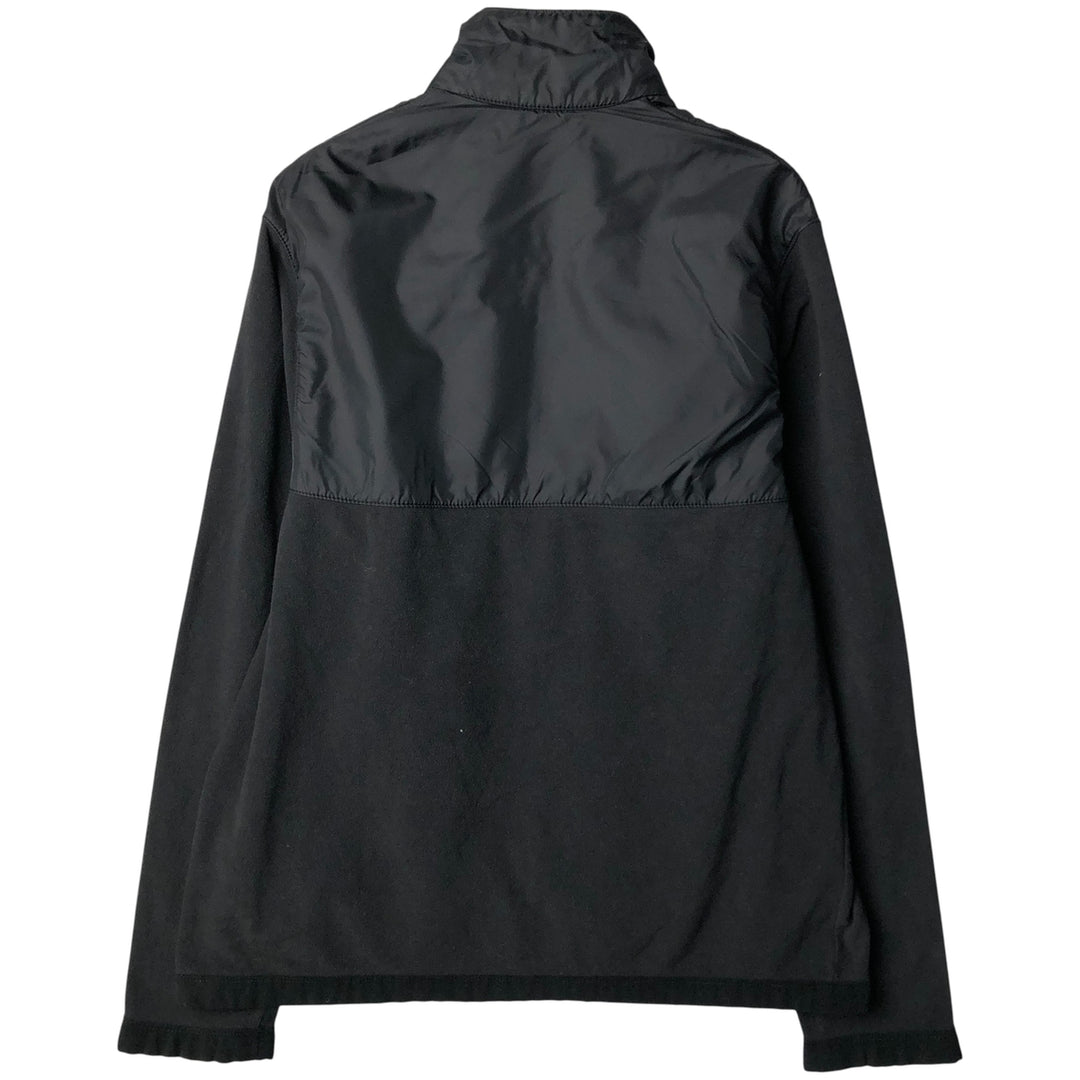 2000'S Nike Half-Zip Fleece Pullover, Men's Size Medium polyester black type Vintage Second Hand