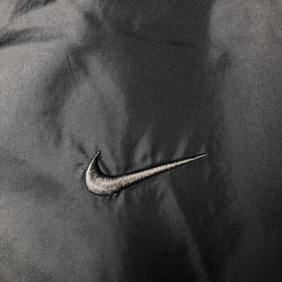 2000'S Nike Half-Zip Fleece Pullover, Men's Size Medium polyester black type Vintage Second Hand