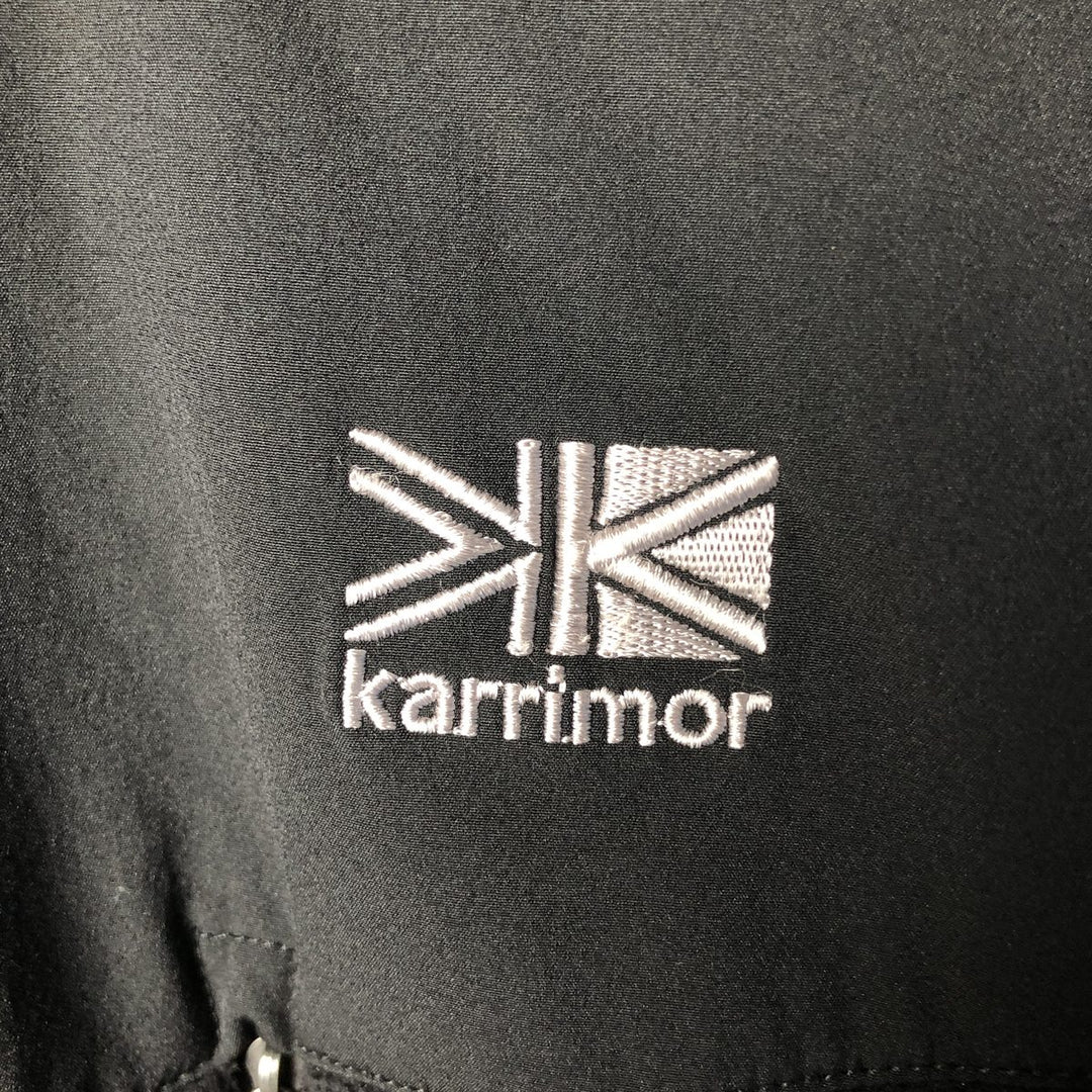 Karrimor ELITE Fleece Jacket, Men's XL polyester black type Vintage Second Hand