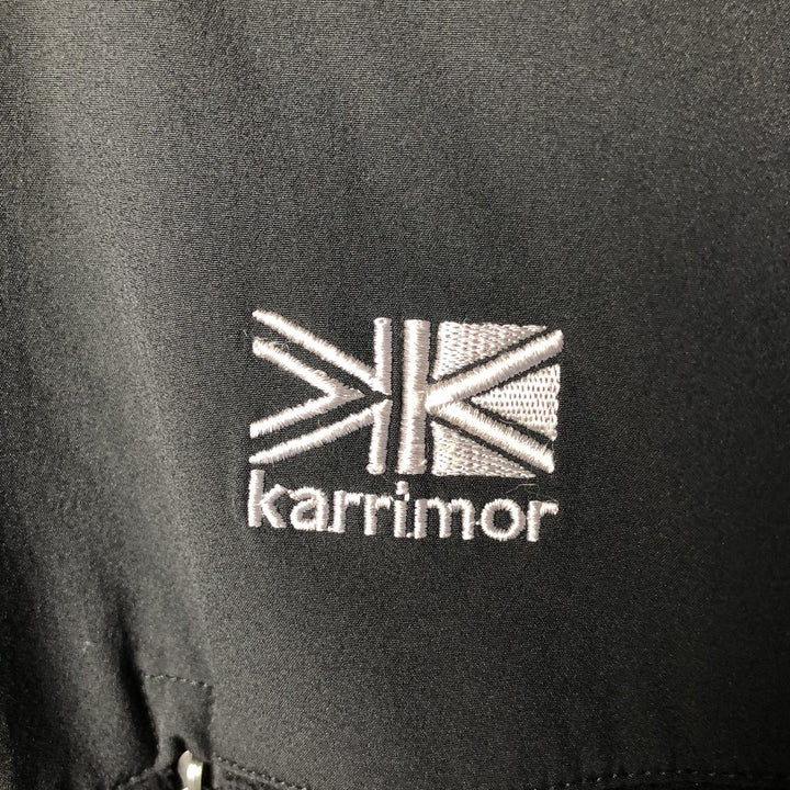 Karrimor ELITE Fleece Jacket, Men's XL polyester black type Vintage Second Hand