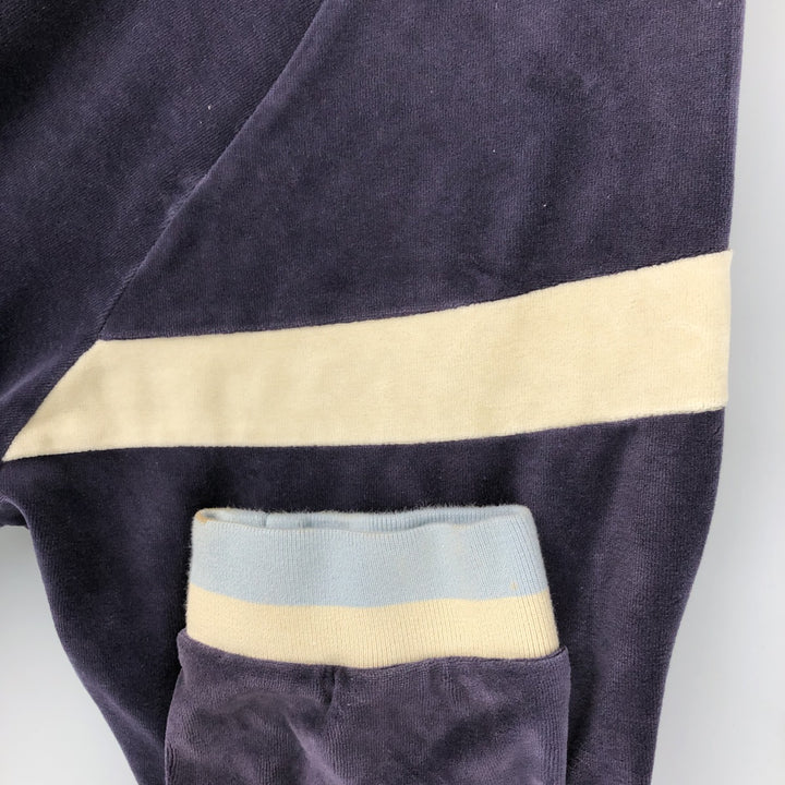 90s-00'S Vintage Puma Velour Jersey Track Jacket, Men's Size XL cotton Purple type blue-purple Vintage Second Hand