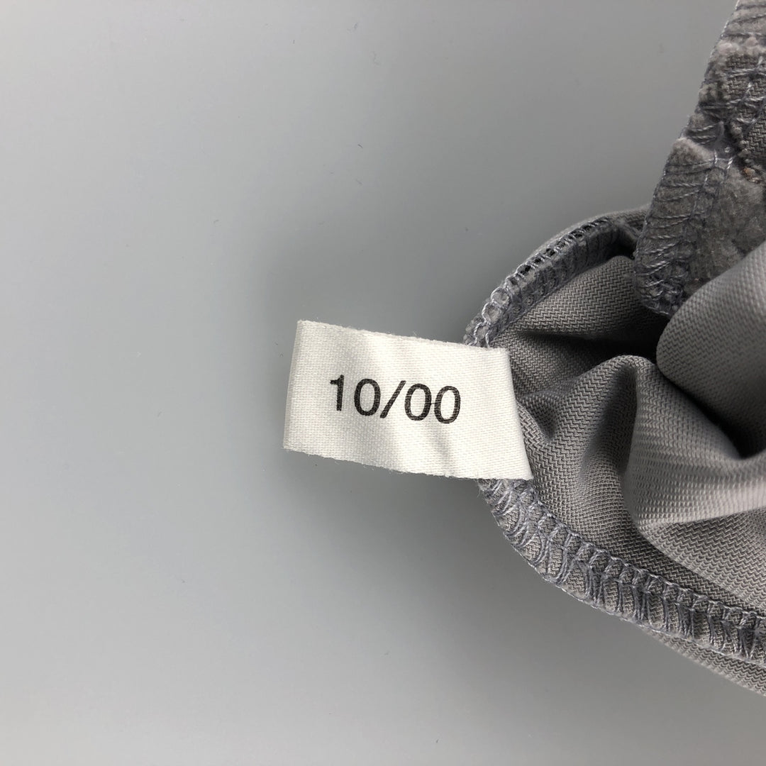 00'S adidas jersey track jacket, men's XL size polyester gray type Vintage Second Hand