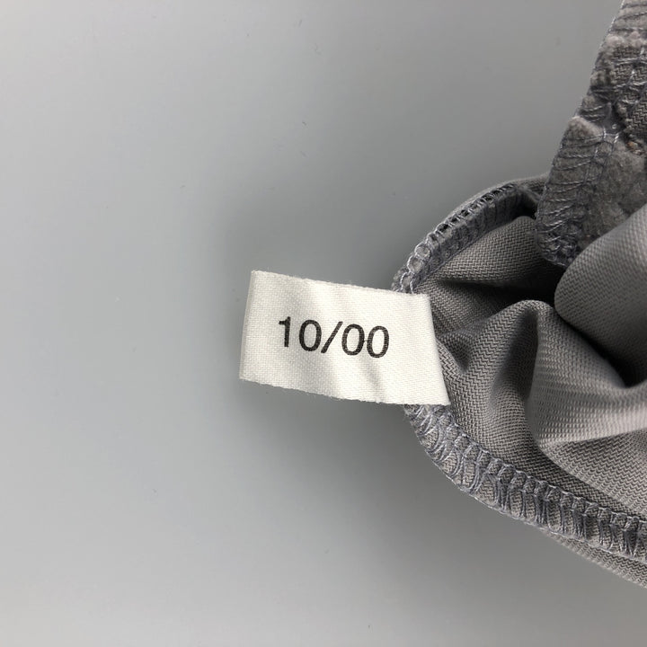 00'S adidas jersey track jacket, men's XL size polyester gray type Vintage Second Hand