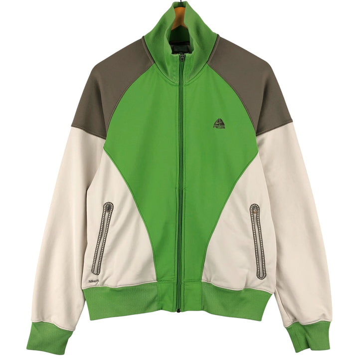 2000'S Nike ACG Track Jacket with Back Logo, Men's Size Medium polyester unbleached Vintage Second Hand