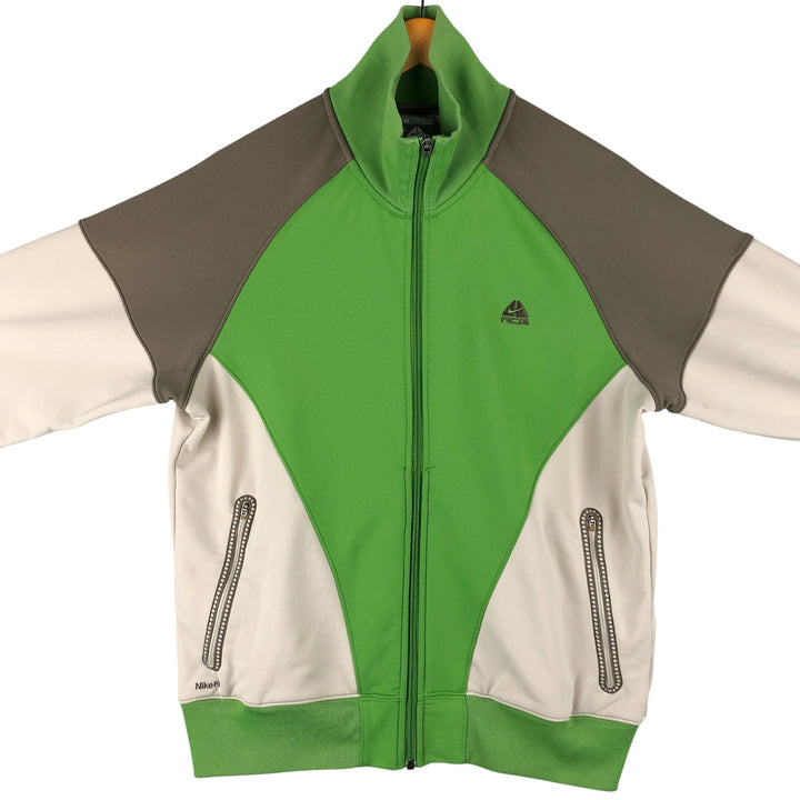 2000'S Nike ACG Track Jacket with Back Logo, Men's Size Medium polyester unbleached Vintage Second Hand