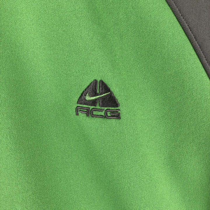 2000'S Nike ACG Track Jacket with Back Logo, Men's Size Medium polyester unbleached Vintage Second Hand