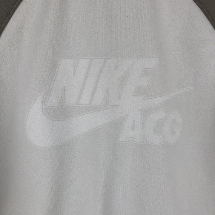 2000'S Nike ACG Track Jacket with Back Logo, Men's Size Medium polyester unbleached Vintage Second Hand