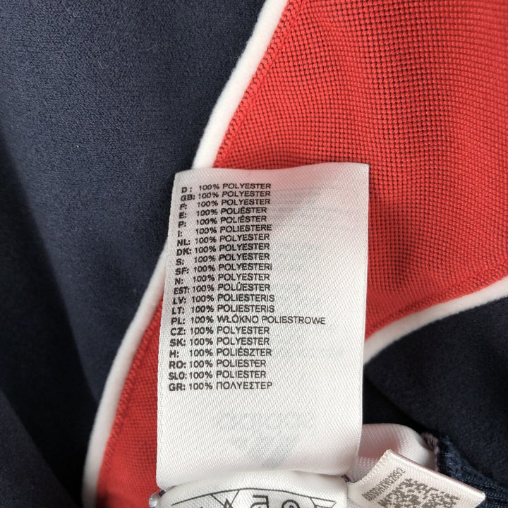 00'S Adidas Velour Jersey Track Jacket Men's XL polyester navy blue type Vintage Second Hand