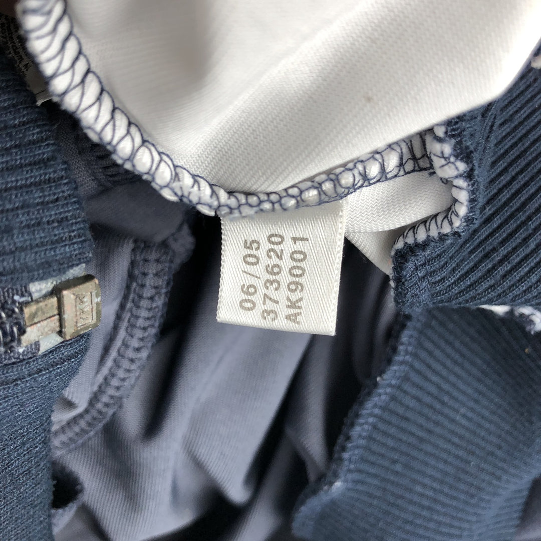 00'S Adidas Velour Jersey Track Jacket Men's XL polyester navy blue type Vintage Second Hand