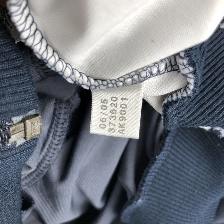 00'S Adidas Velour Jersey Track Jacket Men's XL polyester navy blue type Vintage Second Hand