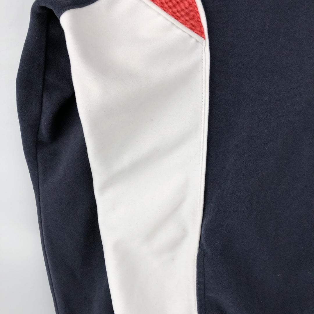 00'S Adidas Velour Jersey Track Jacket Men's XL polyester navy blue type Vintage Second Hand