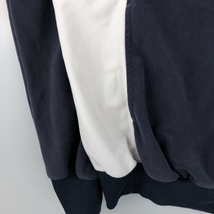 00'S Adidas Velour Jersey Track Jacket Men's XL polyester navy blue type Vintage Second Hand