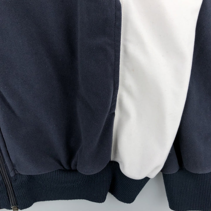 00'S Adidas Velour Jersey Track Jacket Men's XL polyester navy blue type Vintage Second Hand