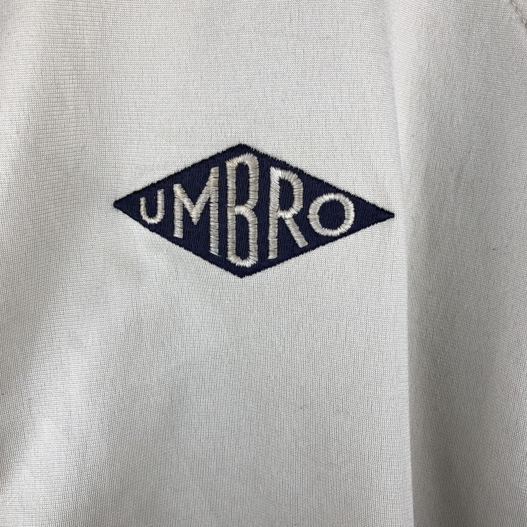 90s-00'S Umbro Jersey Track Jacket, Men's XL polyester ivory Vintage Second Hand