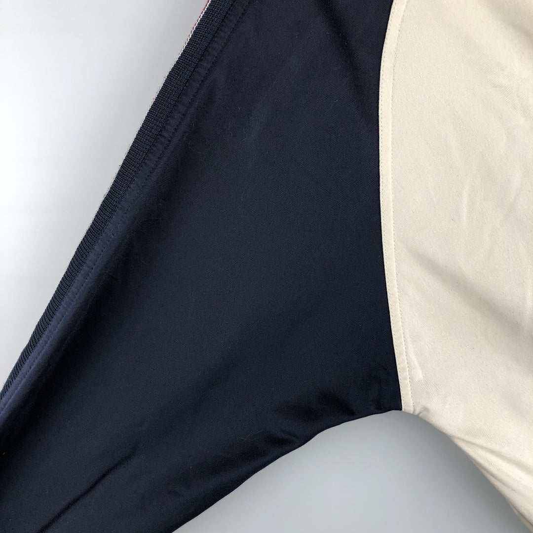 90s-00'S Umbro Jersey Track Jacket, Men's XL polyester ivory Vintage Second Hand