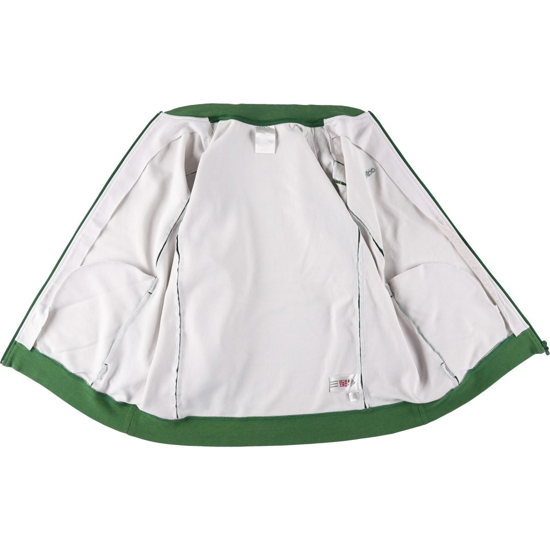 00'S adidas jersey track jacket, men's XL size cotton white type Vintage Second Hand