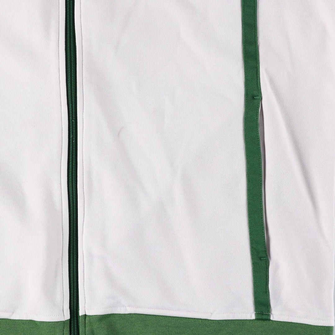 00'S adidas jersey track jacket, men's XL size cotton white type Vintage Second Hand