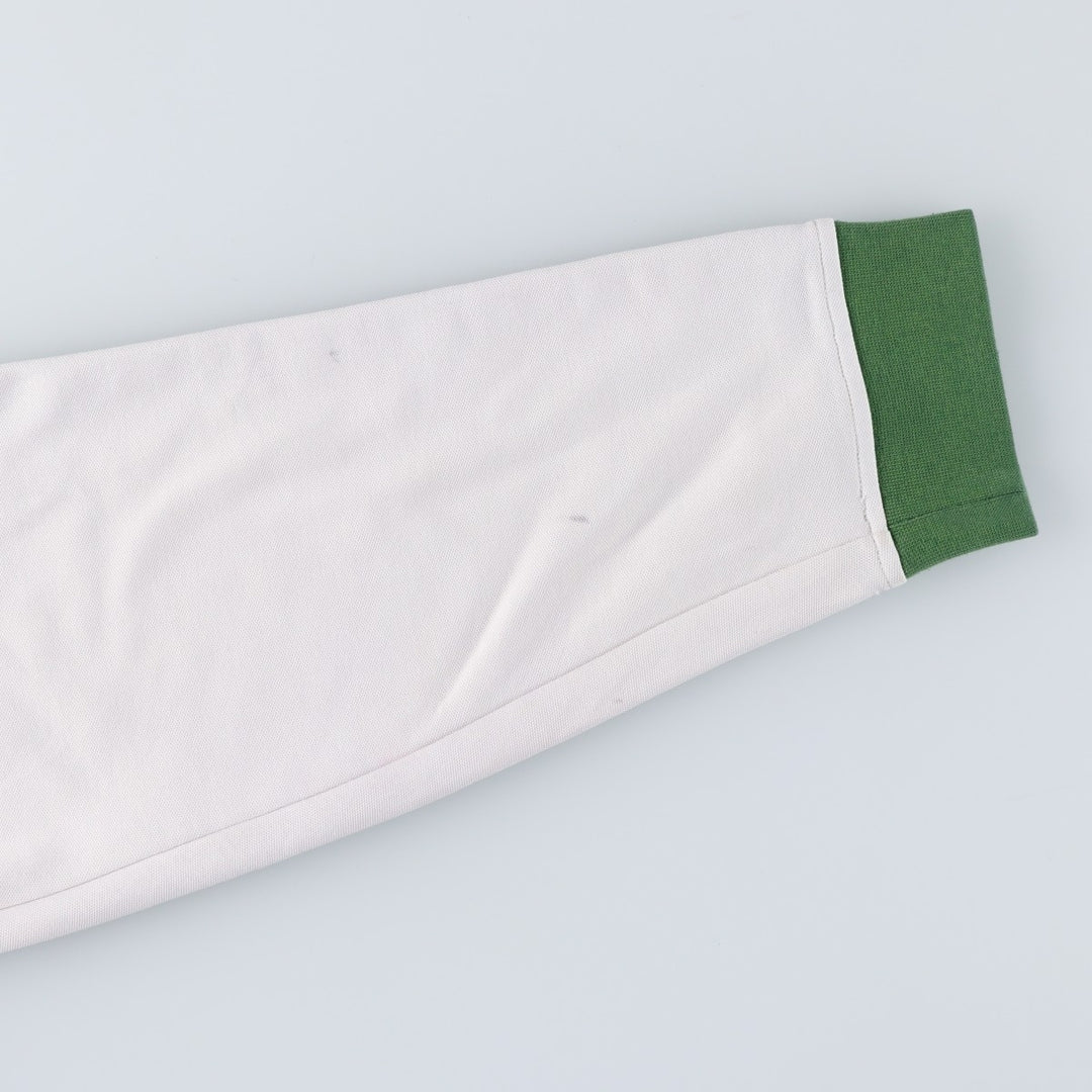 00'S adidas jersey track jacket, men's XL size cotton white type Vintage Second Hand