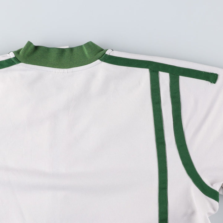 00'S adidas jersey track jacket, men's XL size cotton white type Vintage Second Hand