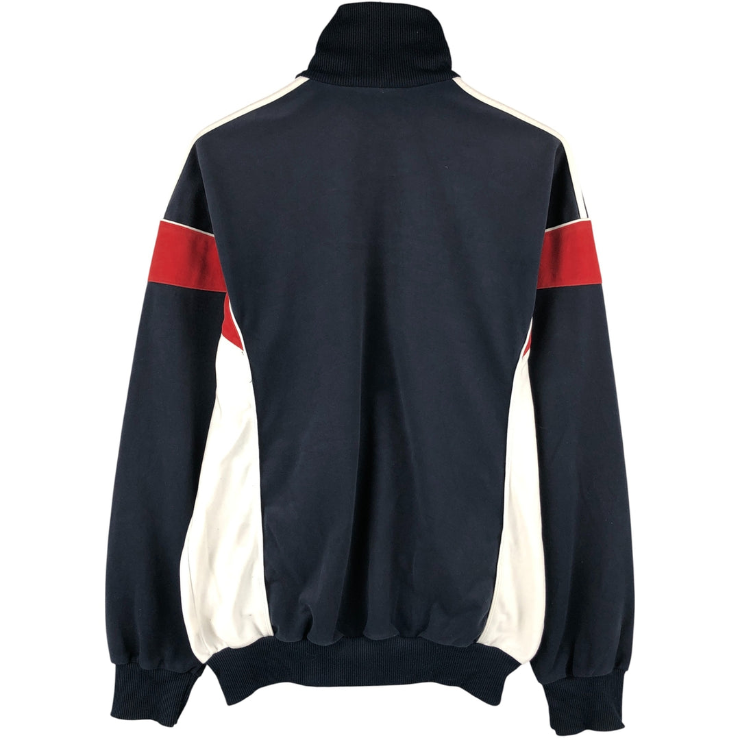 00'S Adidas Velour Jersey Track Jacket Men's XL polyester navy blue type Vintage Second Hand