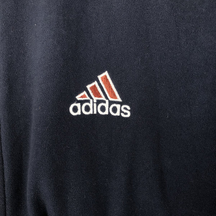 00'S Adidas Velour Jersey Track Jacket Men's XL polyester navy blue type Vintage Second Hand