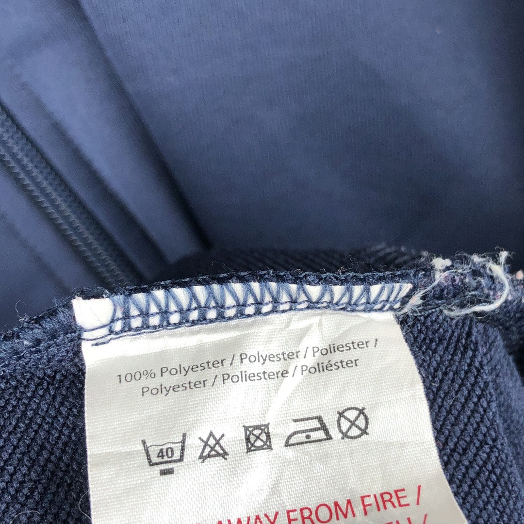 90s-00'S Umbro Jersey Track Jacket, Men's Size Medium polyester navy blue type Vintage Second Hand