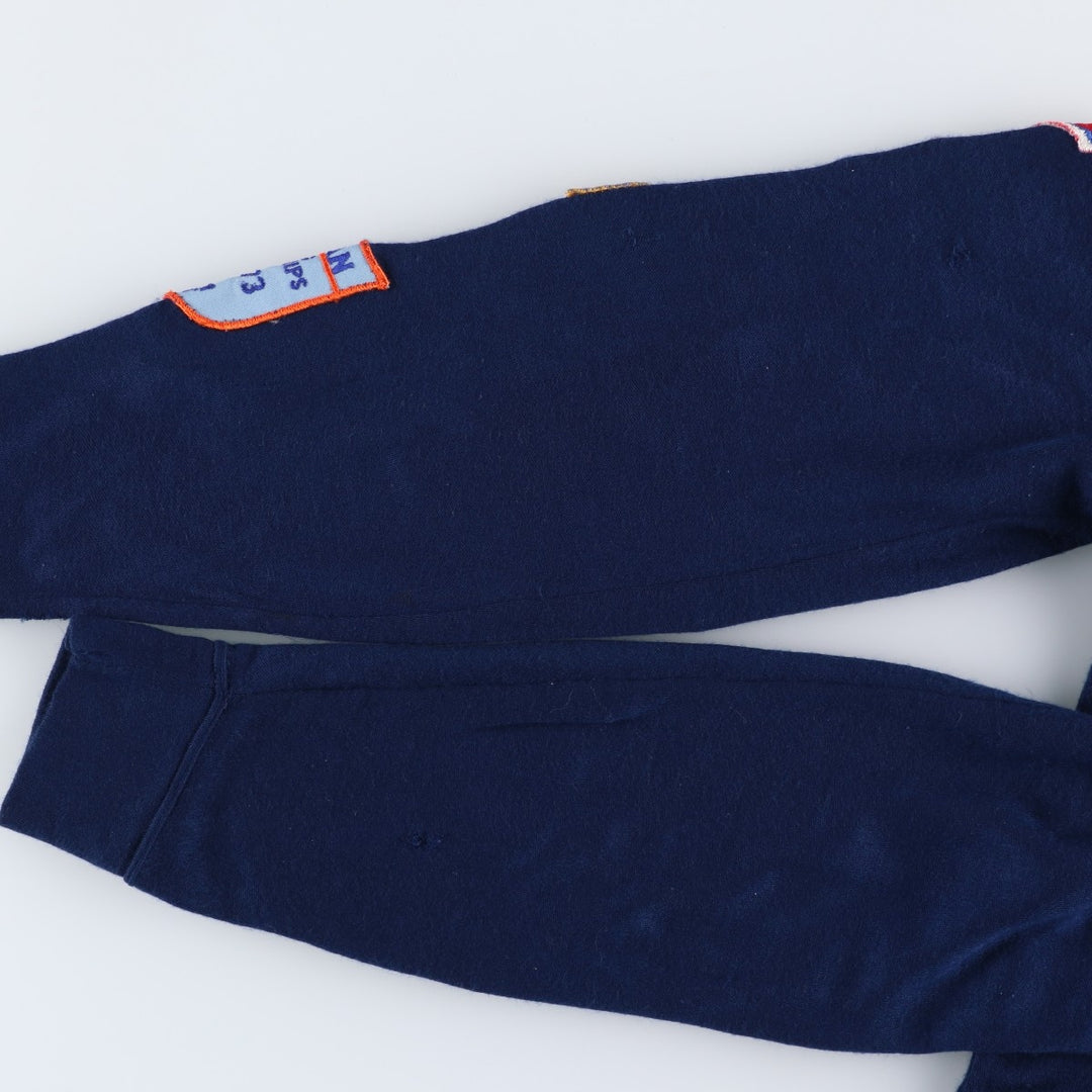 Vintage 1970'S White Stag SPEEDO double-brand custom track jacket, size M, men's. unclear navy blue type Vintage Second Hand