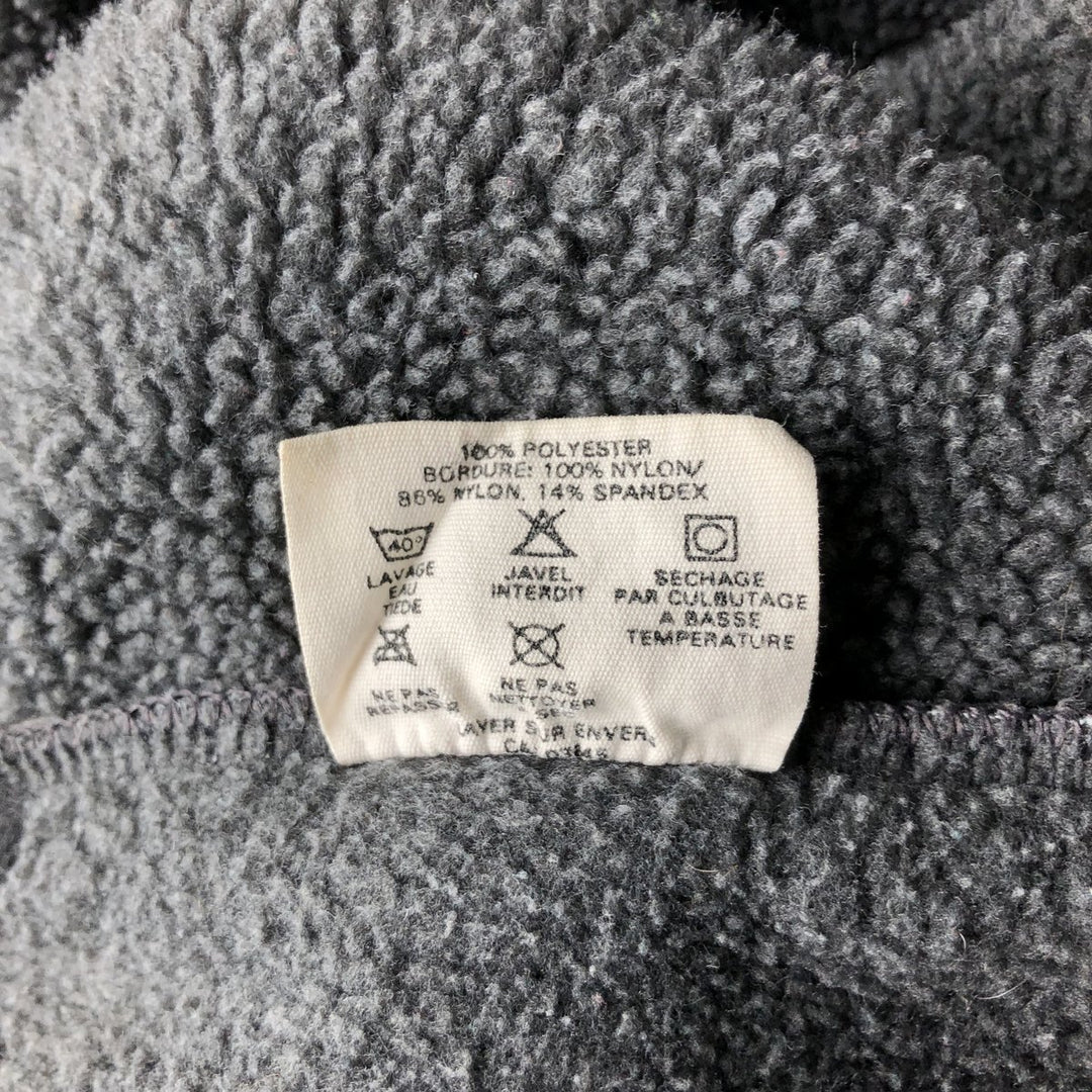 Vintage 1980'S Patagonia Triangle Tag Fleece Jacket, Made in USA, Men's XL polyester gray type Vintage Second Hand