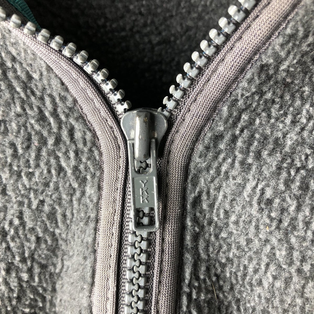 Vintage 1980'S Patagonia Triangle Tag Fleece Jacket, Made in USA, Men's XL polyester gray type Vintage Second Hand