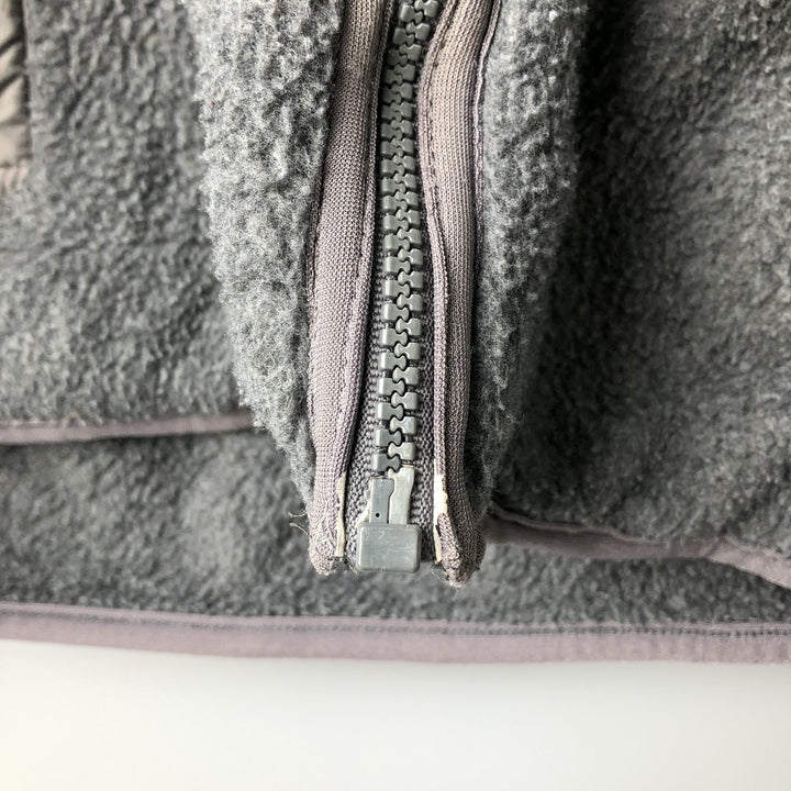 Vintage 1980'S Patagonia Triangle Tag Fleece Jacket, Made in USA, Men's XL polyester gray type Vintage Second Hand