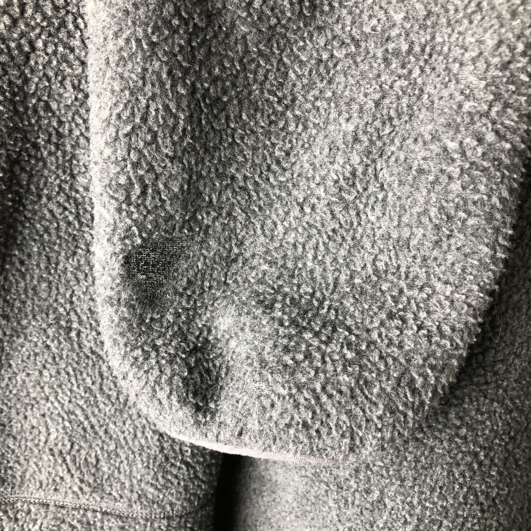 Vintage 1980'S Patagonia Triangle Tag Fleece Jacket, Made in USA, Men's XL polyester gray type Vintage Second Hand