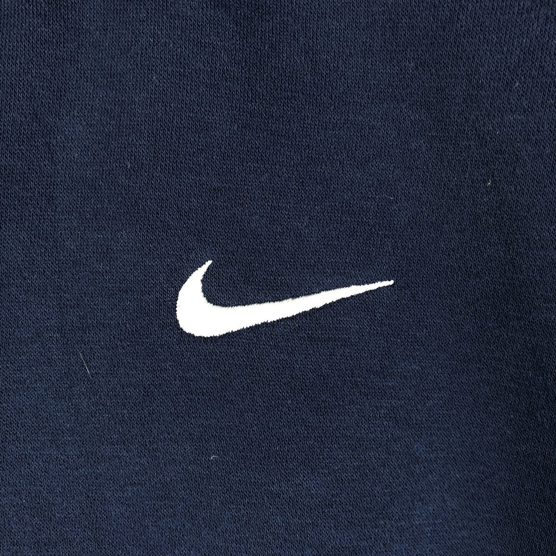 Nike One Point Logo Sweatshirt, Trainer, Men's XL cotton Navy blue Vintage Second Hand