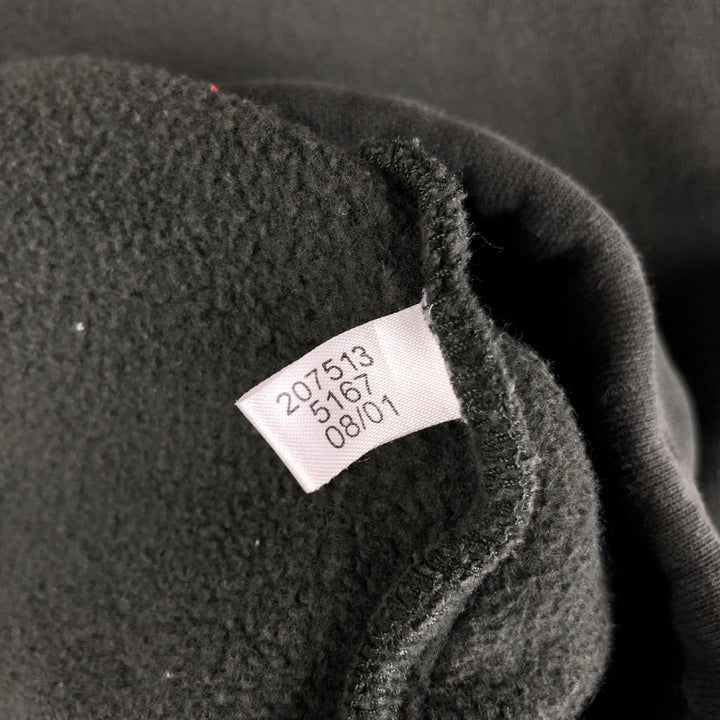 00'S Adidas logo sweatshirt, men's size L cotton Khaki type sage green Vintage Second Hand