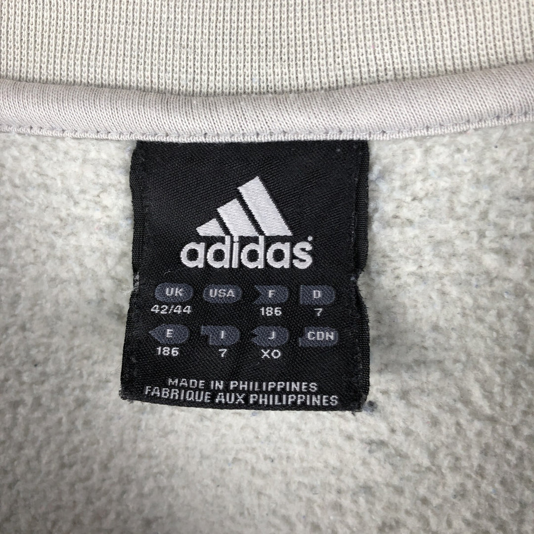 00'S Adidas logo sweatshirt, men's size L cotton Mint green Vintage Second Hand