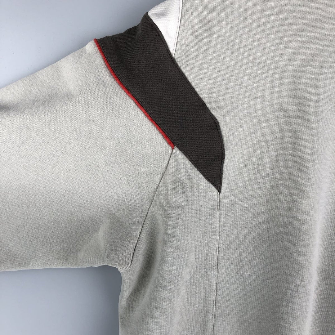 00'S Adidas logo sweatshirt, men's size L cotton Mint green Vintage Second Hand