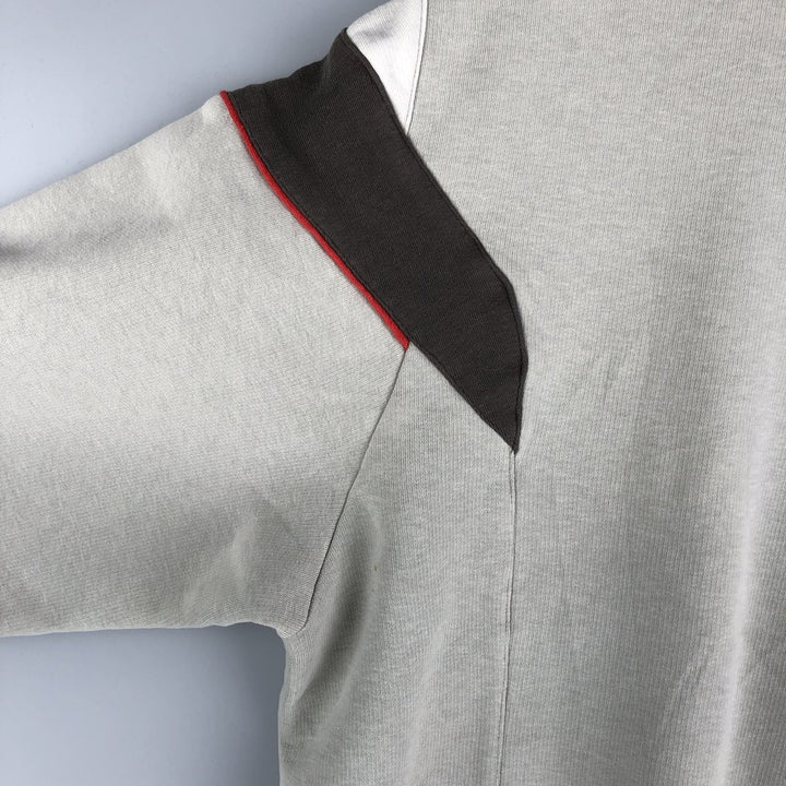 00'S Adidas logo sweatshirt, men's size L cotton Mint green Vintage Second Hand