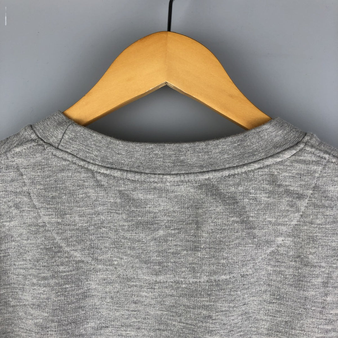 Nike logo sweatshirt, sweatshirt, men's size XL cotton gray type Vintage Second Hand