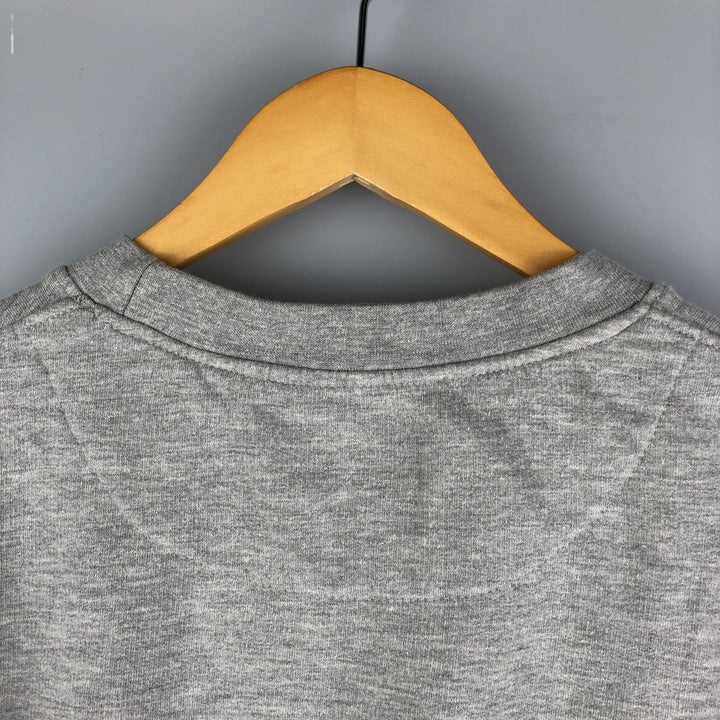 Nike logo sweatshirt, sweatshirt, men's size XL cotton gray type Vintage Second Hand