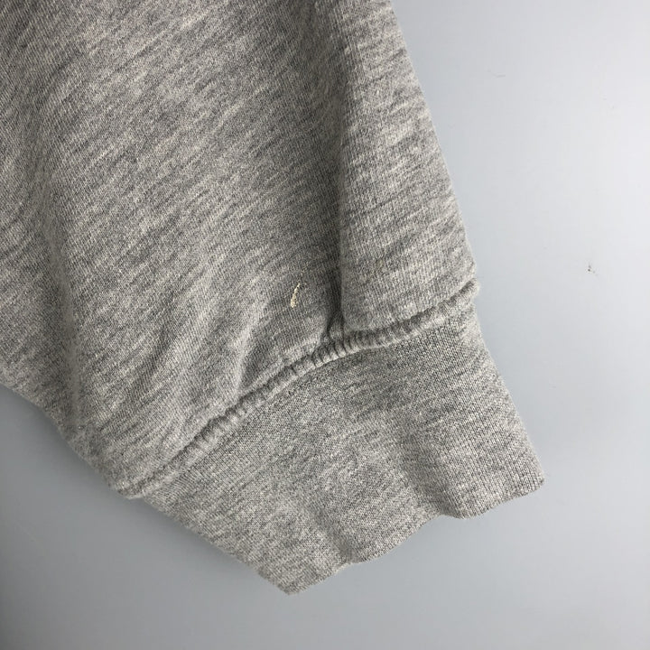 Nike logo sweatshirt, sweatshirt, men's size XL cotton gray type Vintage Second Hand