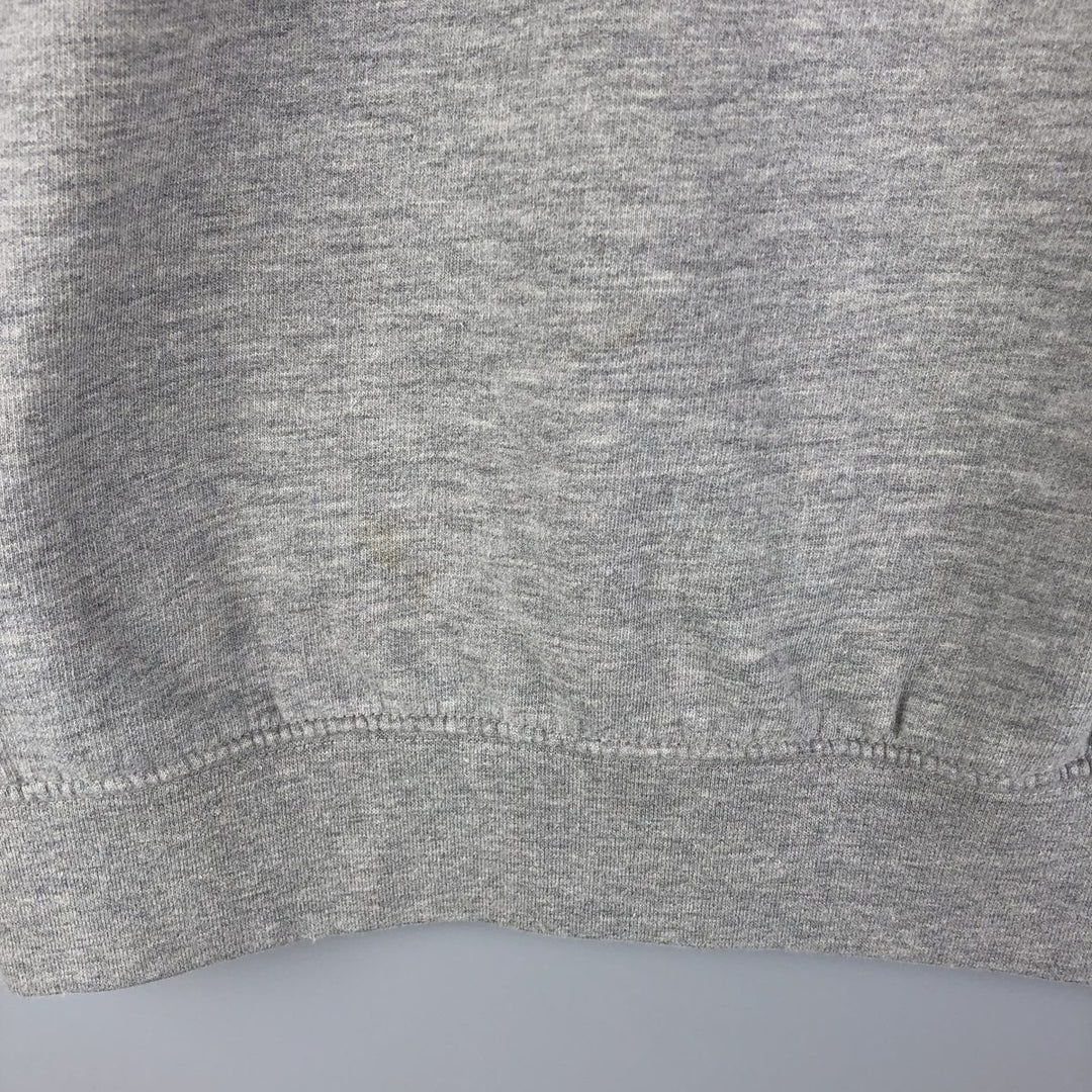 Nike logo sweatshirt, sweatshirt, men's size XL cotton gray type Vintage Second Hand