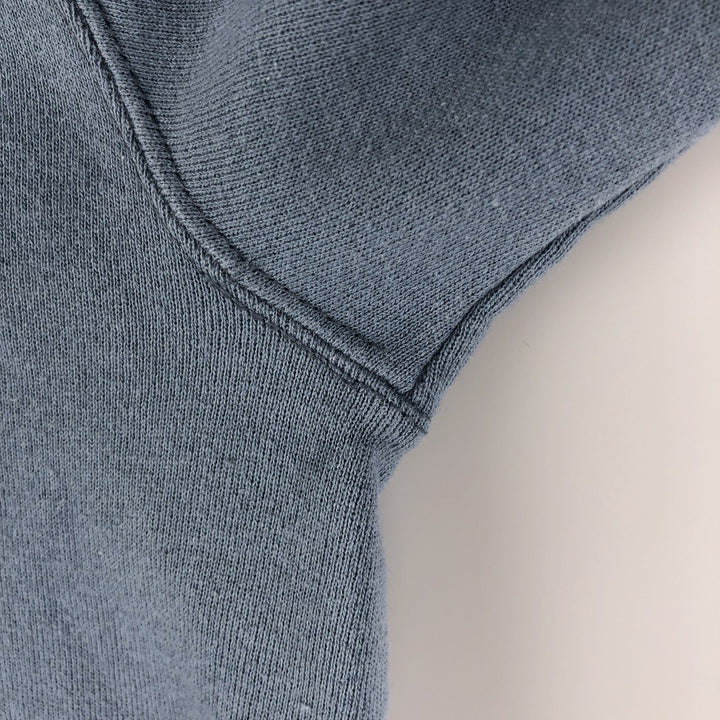 90s~ Vintage Nike One-Point Logo Sweatshirt, Men's Size L cotton blue type Vintage Second Hand