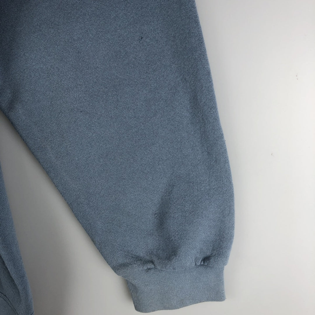 90s~ Vintage Nike One-Point Logo Sweatshirt, Men's Size L cotton blue type Vintage Second Hand