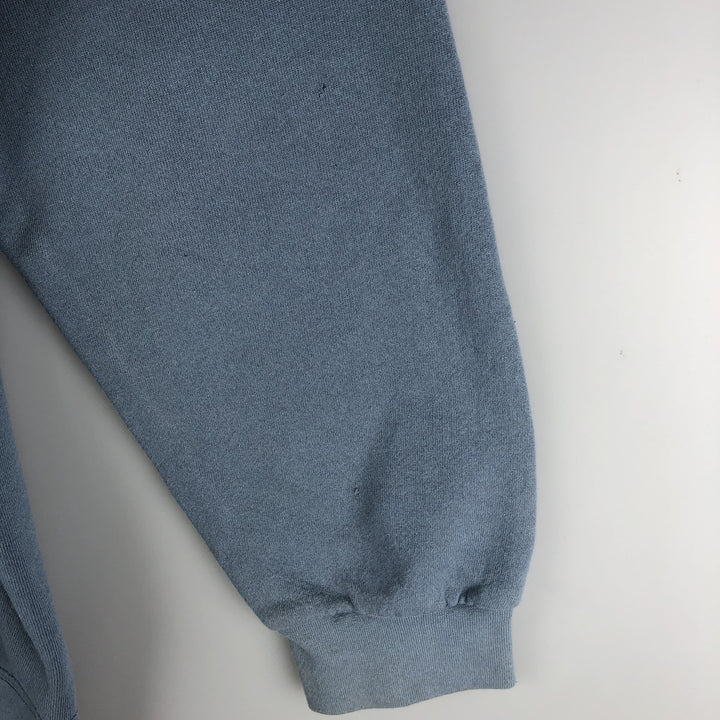 90s~ Vintage Nike One-Point Logo Sweatshirt, Men's Size L cotton blue type Vintage Second Hand