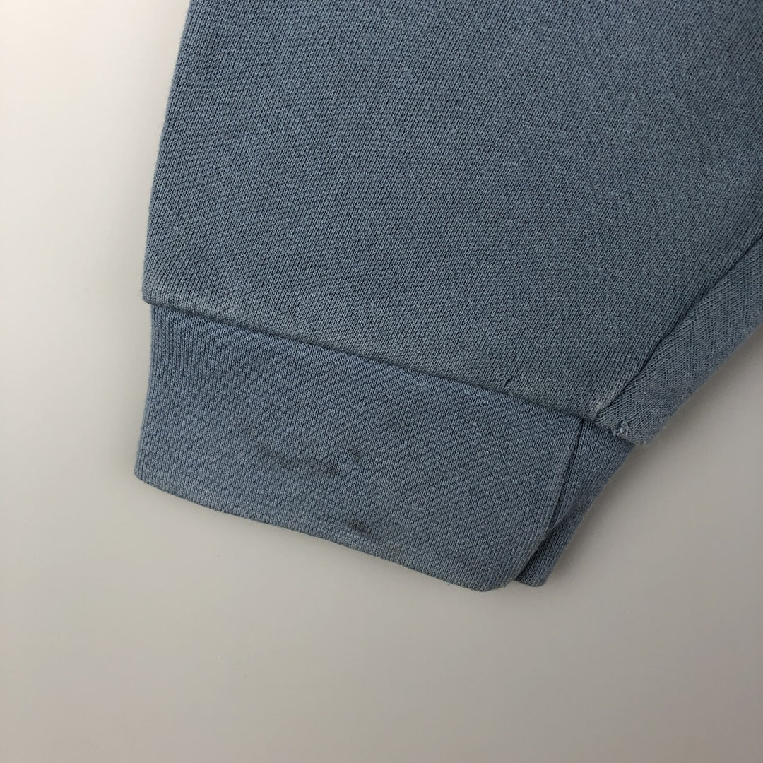 90s~ Vintage Nike One-Point Logo Sweatshirt, Men's Size L cotton blue type Vintage Second Hand