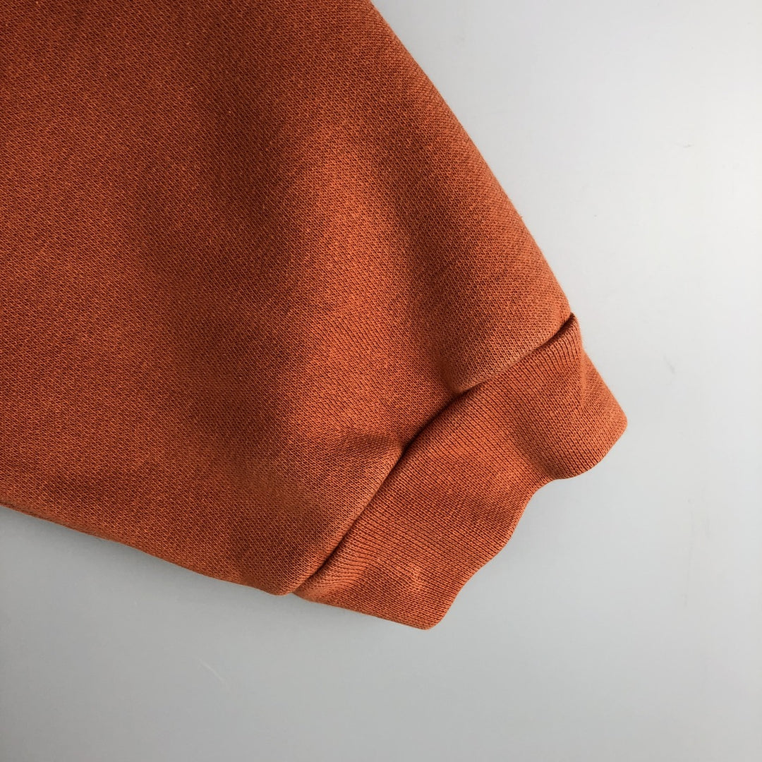 Nike College Sweatshirt, Men's XL cotton orange type Vintage Second Hand