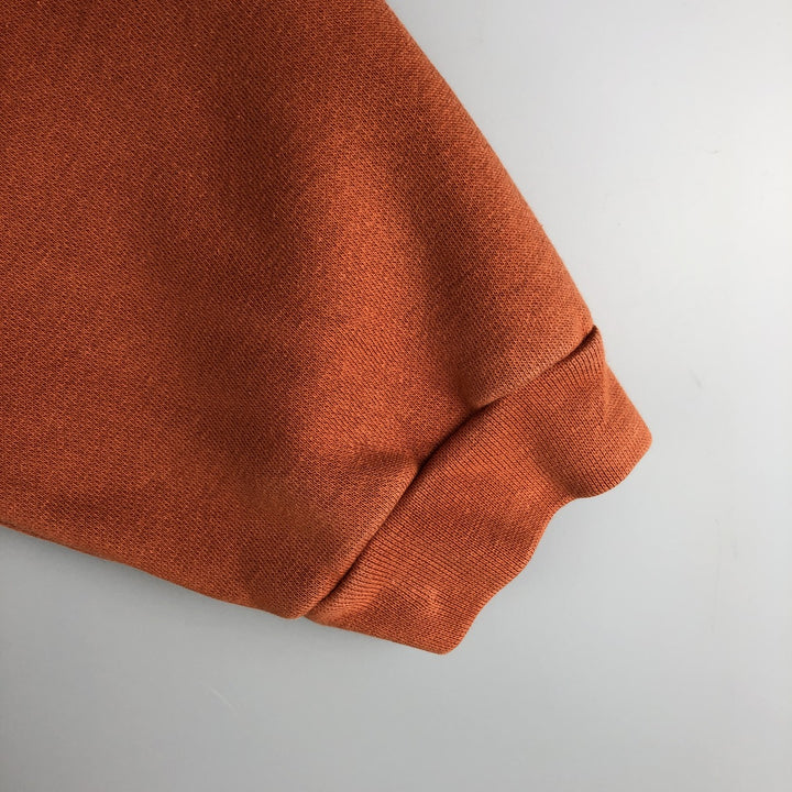 Nike College Sweatshirt, Men's XL cotton orange type Vintage Second Hand