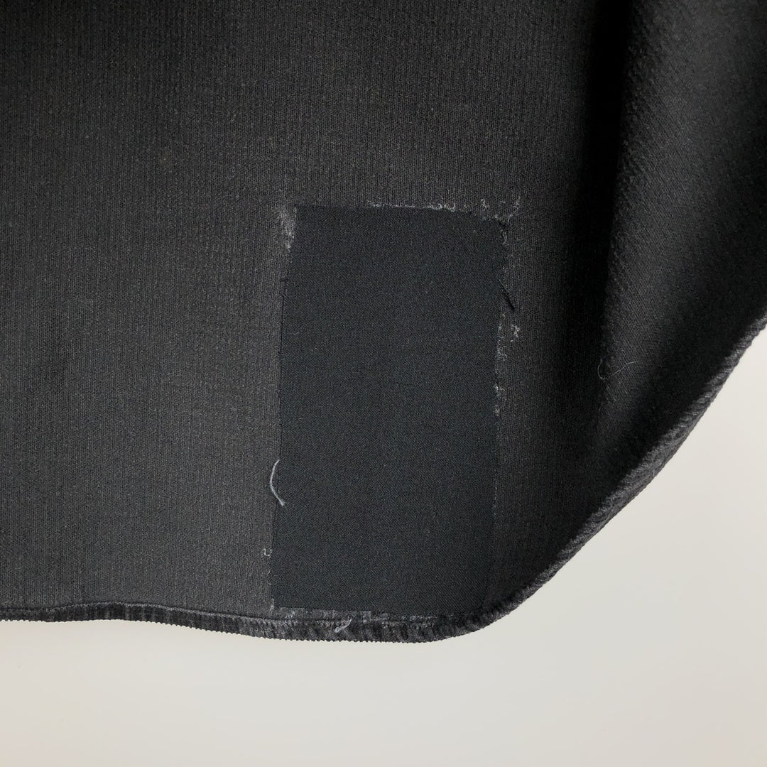 Ralph Lauren Chaps long-sleeved button-down corduroy shirt, men's size L cotton black type Vintage Second Hand