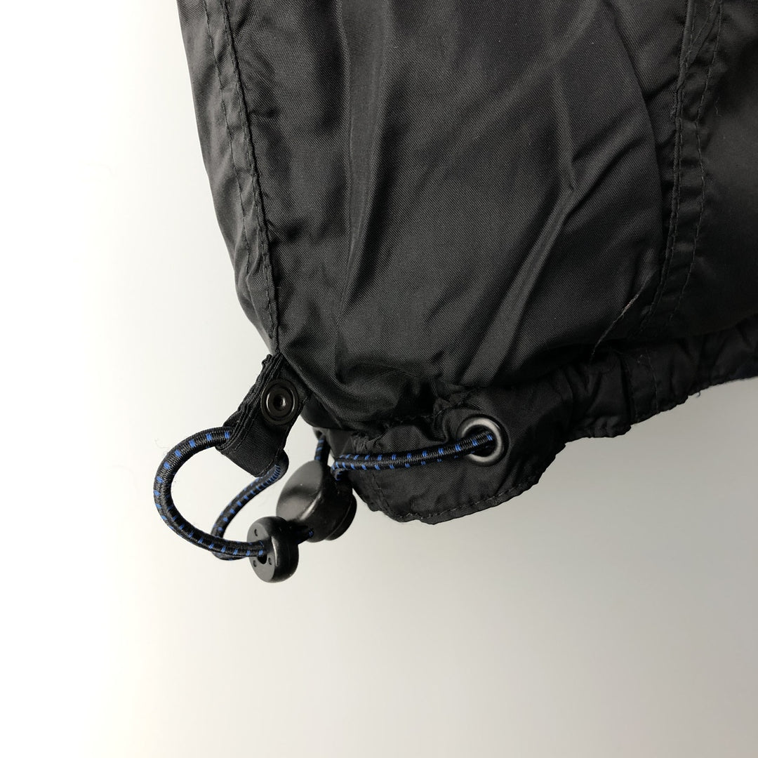 90'S GAP Vintage Reversible Ripstop Down Vest, Men's Size L Nylon navy blue type Vintage Second Hand